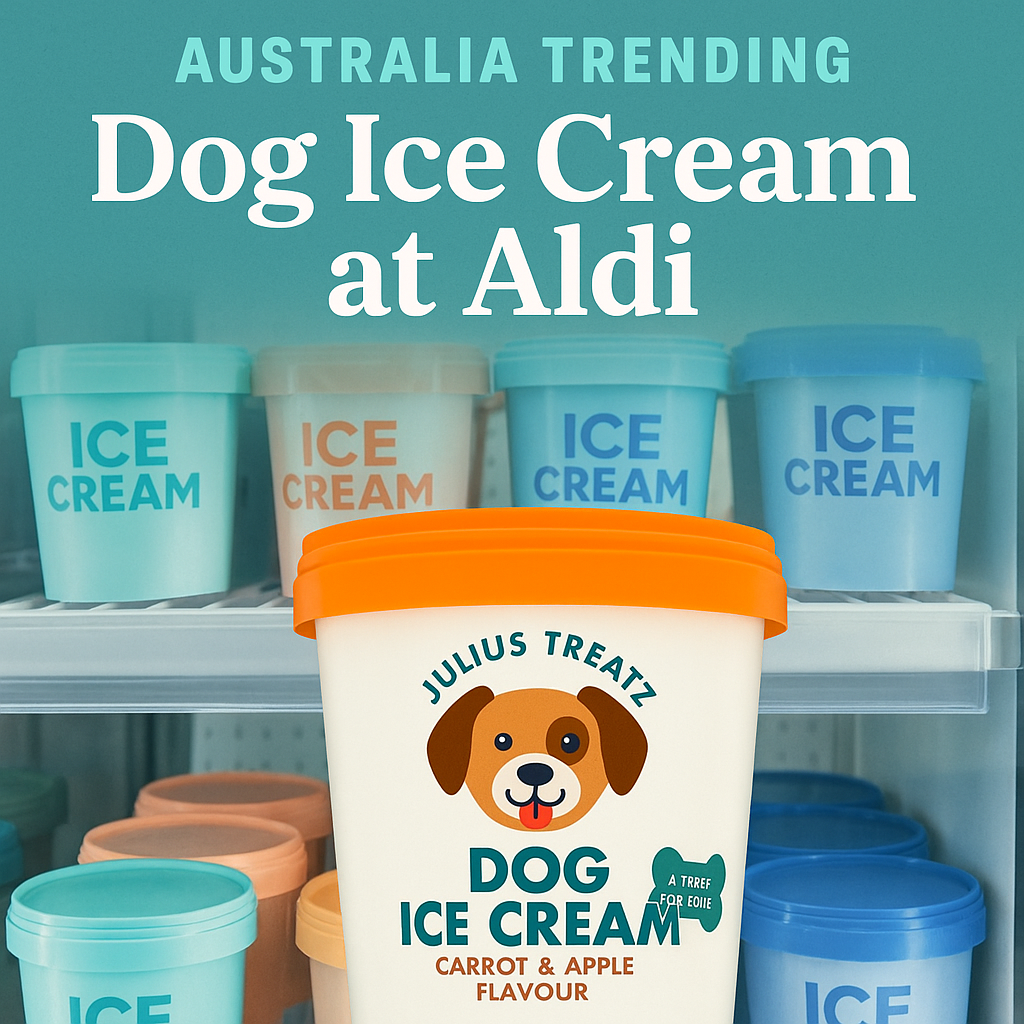 Dog Ice Cream at Aldi