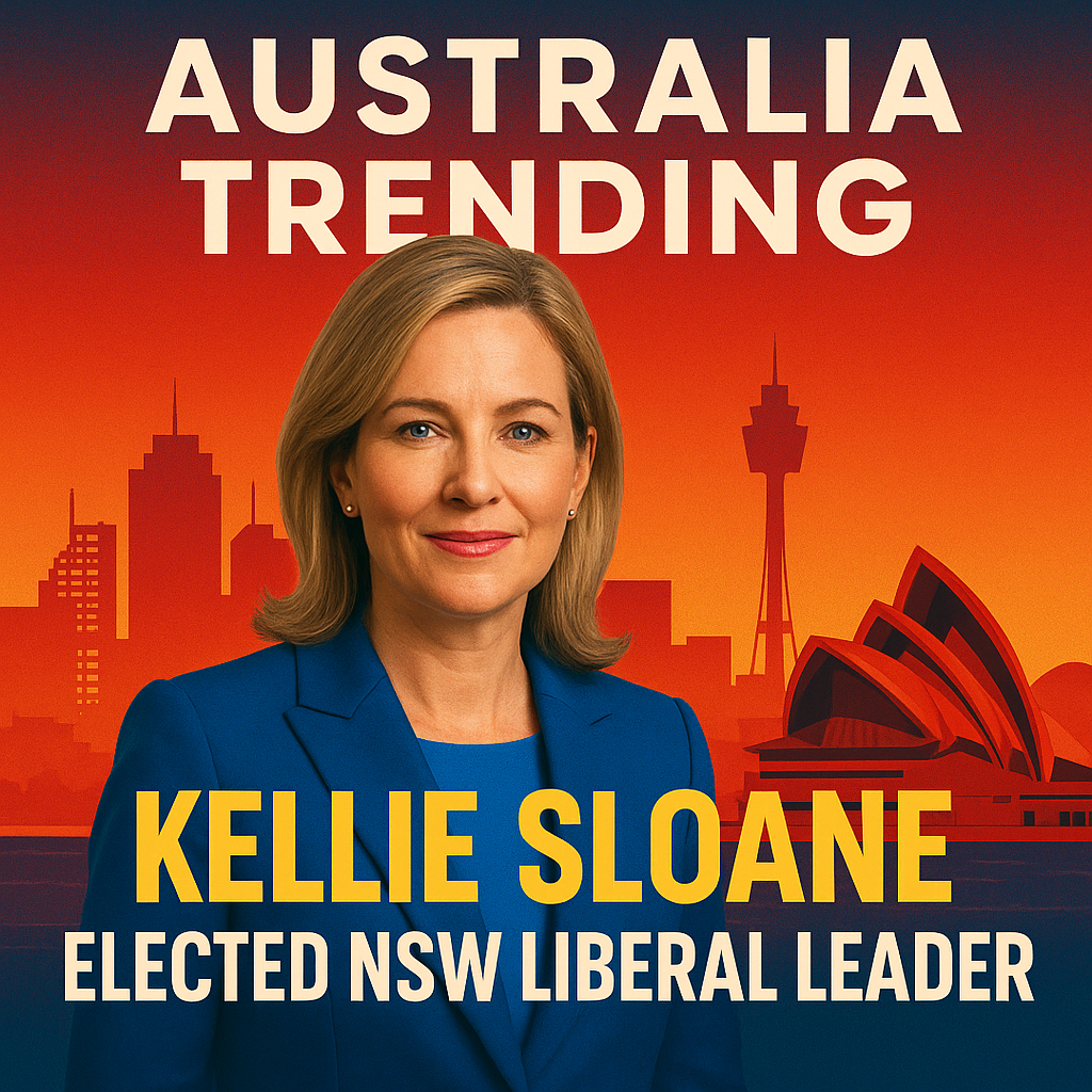 Kellie Sloane Elected NSW Liberal Leader