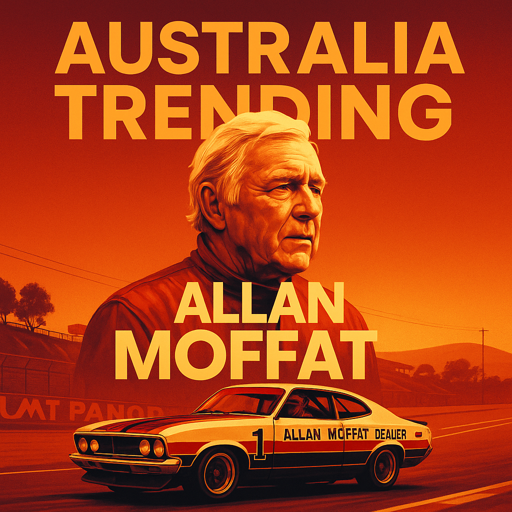 Allan Moffat’s legacy reignites as motorsport icon passes